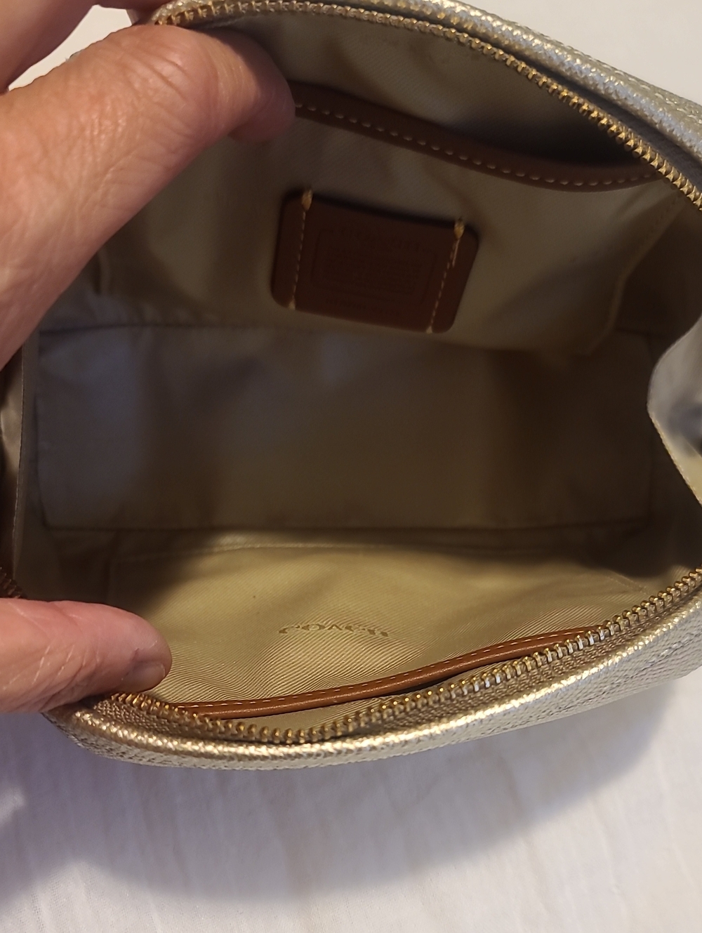 Coach Travel Make-up Bag - Picture 4 of 5
